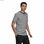 Koszulka z krótkim rękawem Męska Essentials Stripey Adidas Embroidered Logo Cz - 3