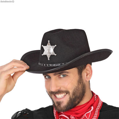 Kowbojski kapelusz Czarny
