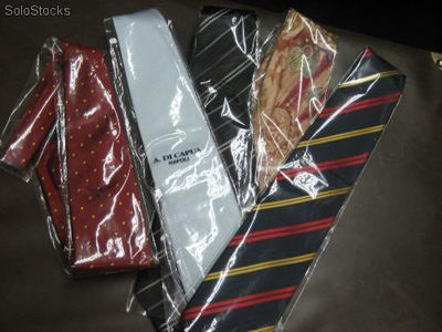 Krawaty z jedwabiu włoskie (stock) - Zdjęcie 3