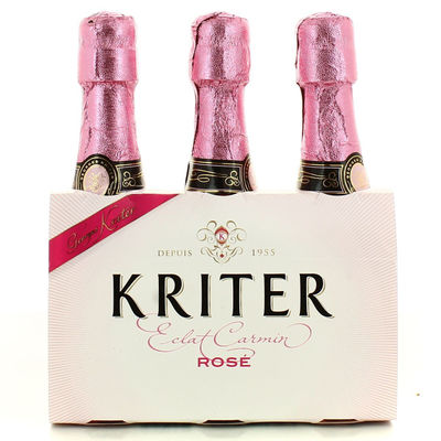Kriter Vin mousseux rosé Pack 3X20Cl - Photo 3