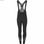 Krótkie spódnico-spodnie Shimano Vertex Bib Tights Kolarstwo Czarny - 3