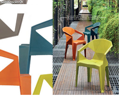 Krzesla plastikowe wysokiej jakosci Style Design Luxe Origami - Zdjęcie 3