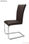 Krzesło comodita brown - 1