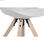 Krzesło do Jadalni DKD Home Decor Poliester Jasnoszary Dub (48 x 44 x 84 cm) - 5