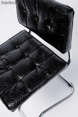 Krzesło expo croco black - Zdjęcie 4