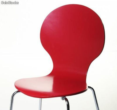 Krzesło form czerwone - Zdjęcie 2