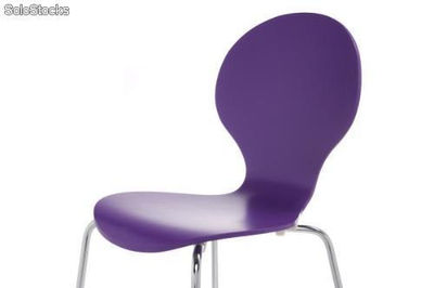 Krzesło form fiolet