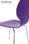Krzesło form fiolet - Zdjęcie 3