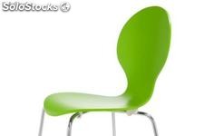 Krzesło form zielone