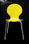 Krzesło form żółte - Zdjęcie 2