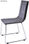 Krzesło high fidelity brown , kare design - 1