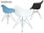 Krzesło inspirowane projektem epa dar Eames Plastic Chair - 1