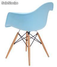 Krzesło inspirowane projektem epa daw Eames Plastic Chair - Zdjęcie 4