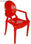 Krzesło inspirowane projektem Louis Ghost - Zdjęcie 4