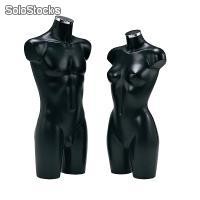 Kunststofftorso &quot;Dame&quot; schwarz, Höhe 86 cm