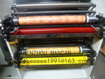 la máquina de impesión de la etiqueta dos colores max ancho 850mm - Foto 5