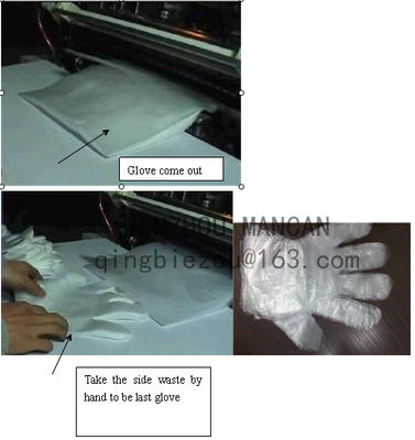 La maquina para hacer guantes desechables con dos capas - Foto 5