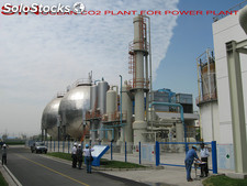 la planta de CO2 por la recuperación de producto