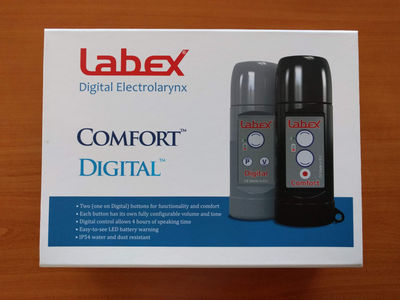 Labex Comfort (Negro o Gris) Laringofono - Laringe electrónica - Electrolaringe - Foto 3