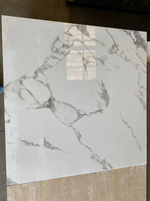 Ladrilho imitação de mármore branco 60x60 - Foto 4