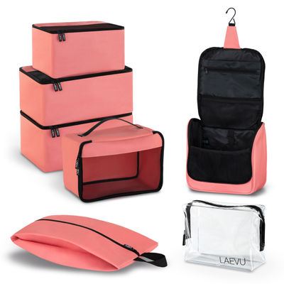 LAEVU Packtaschen - Koffer Organizer Set mit Kulturbeutel - Foto 4