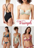 Lagerbestand an TRIUMPH Damen-Badebekleidung: Bikinis und Badeanzüge.