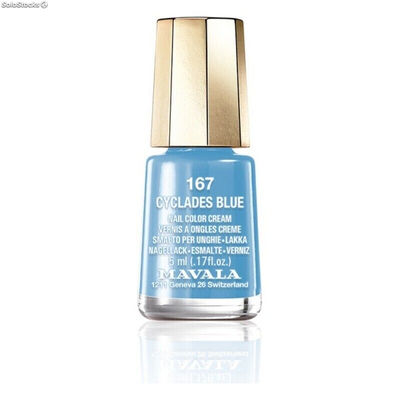 Lakier do paznokci Mavala Nail Color Cream 167-cyclades blue (5 ml)