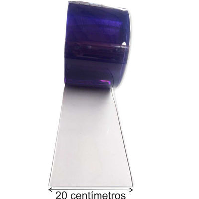 Lama Cortina PVC plástico Transparente (3 Metros de Largo x 0,20 de Ancho)