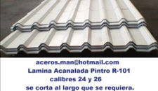 Lamina Acanalada Pintro R-101/26