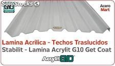 Lamina Acrilica Stabilit Lamina Acrylit G10 Techos Traslucidos