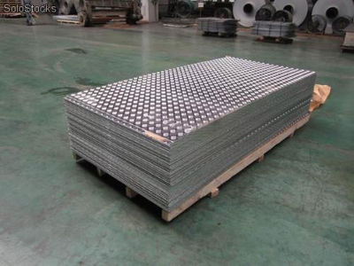 Lamina de aluminio antiderrapante, lamina de aluminio, placa de aluminio - Foto 2