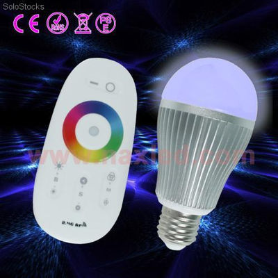 Lamp led rgb 6Watt, remote rf remote controller - Photo 2