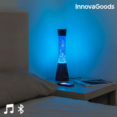 Lampa Lawa Głośnikiem z Mikrofonem Flow Lamp InnovaGoods