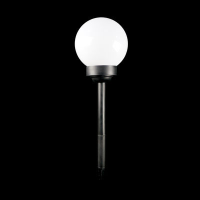 Lampa ogrodowa solarna biała kula śr. 15 cm - Zdjęcie 3