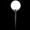 Lampa ogrodowa solarna biała kula śr. 20 cm - Zdjęcie 2
