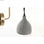 Lampa ścienna DKD Home Decor 14 x 27 x 26 cm Metal Cement Ciemny szary 220 V 50 - 2