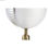 Lampa ścienna DKD Home Decor Szkło Złoty Metal 220 V 50 W (15 x 15 x 30 cm) - 3