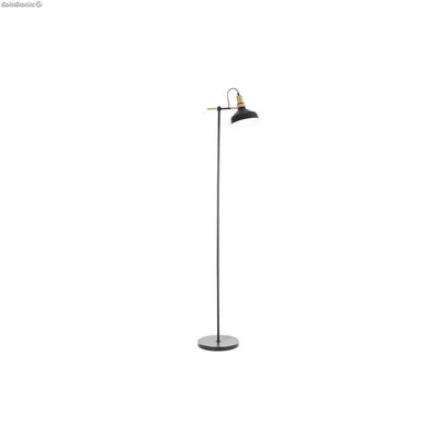 Lampa Stojąca DKD Home Decor Czarny Złoty Metal Nowoczesny (48 x 25 x 140 cm)