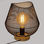 Lampa stołowa Atmosphera Jena Czarny Metal 40 W ( 28 x 26 cm) - 2