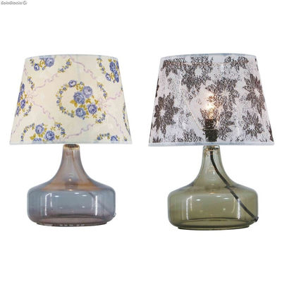Lampa stołowa DKD Home Decor 28 x 28 x 40,5 cm Szkło Wielokolorowy 220 V 50 W (2