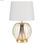 Lampa stołowa DKD Home Decor 32.5 x 32.5 x 52 cm Metal Biały 220 V 50 W (2 Sztuk - 2
