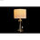 Lampa stołowa DKD Home Decor 36 x 36 x 64 cm Szkło Złoty Metal Przezroczysty Bia - 2