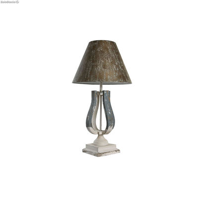 Lampa stołowa DKD Home Decor 44,5 x 44,5 x 83,5 cm Jodła Niebieski Złoty Metal B