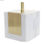 Lampa stołowa DKD Home Decor Biały Poliester Marmur Złoty (26 x 26 x 43 cm) - 3