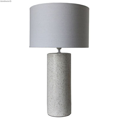 Lampa stołowa DKD Home Decor Biały Wielokolorowy Płótno Dolomite 25 W 50 W 220 V