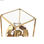 Lampa stołowa DKD Home Decor Złoty 220 V 50 W Nowoczesny Geometryczny (30 x 30 x - 3