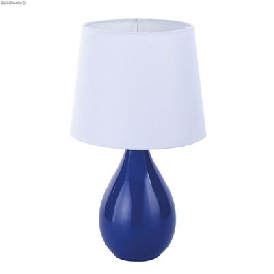 Lampa stołowa Versa Aveiro Niebieski Ceramika (20 x 35 x 20 cm)
