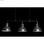Lampa Sufitowa DKD Home Decor 122 x 29 x 42 cm Srebrzysty Czarny Metal 50 W - 2