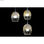 Lampa Sufitowa DKD Home Decor Biały Jasnobrązowy 220 V 50 W (38 x 38 x 75 cm) - 4