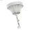Lampa Sufitowa DKD Home Decor Biały Wielokolorowy Przezroczysty Metal 25 W Shabb - 5